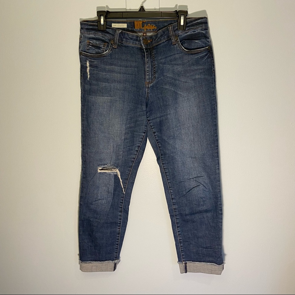 Kut from the Kloth straight cropped jeans